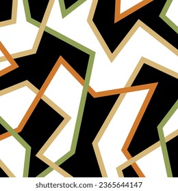 Abstract geometric pattern. Vector Illustration