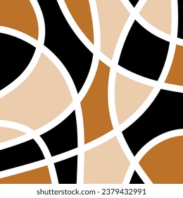 Abstract geometric pattern. Vector Illustration