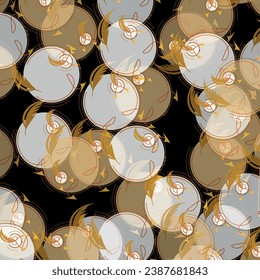 Abstract geometric pattern. Vector Illustration.