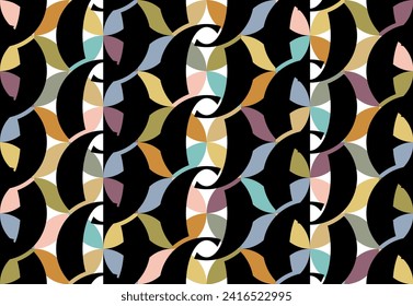 Abstract geometric pattern. Vector Illustration.