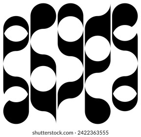 Abstract geometric pattern. Vector Illustration.