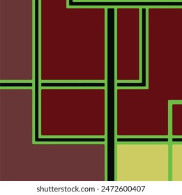 Abstract geometric pattern. Vector Illustration.