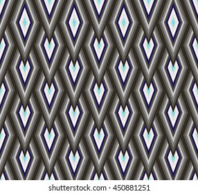 Abstract geometric pattern. Vector illustration.