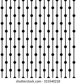 Abstract geometric pattern vector, lines and dots vector, design element