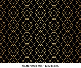 Abstract Geometric Pattern. Vector Seamless Background.