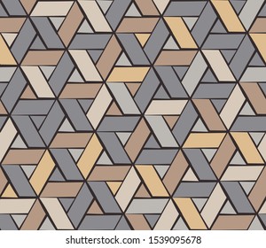 Abstract geometric pattern. Vector, abstract seamless background. Vintage motifs. old style