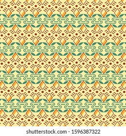 Abstract geometric pattern, vector seamless. Unusual and simple abstract geometric pattern, vector seamless form