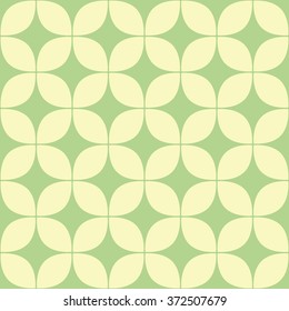 Abstract geometric pattern. Vector vintage retro circle background.
