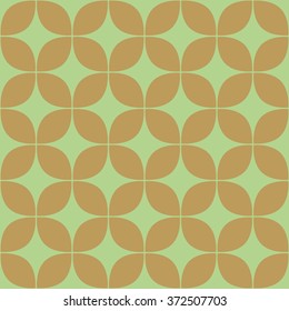 Abstract geometric pattern. Vector vintage retro circle background.