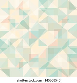 Abstract geometric pattern, vector wallpaper