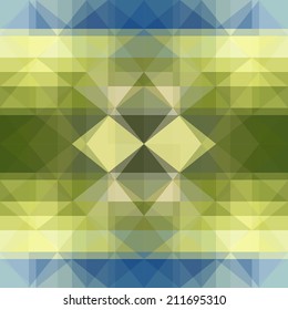 Abstract geometric pattern, vector wallpaper