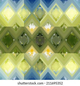 Abstract geometric pattern, vector wallpaper