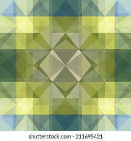 Abstract geometric pattern, vector wallpaper
