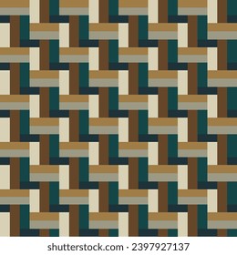 Abstract geometric pattern, vertical and horizontal pattern, seamless vector.