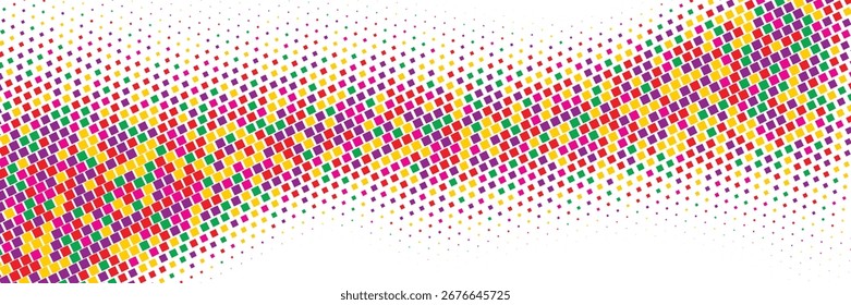 Patrón geométrico Abstractas Teselación hexagonal colorida vibrante Diseño de fondo de textura sin costuras Vector
