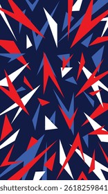 Abstract geometric pattern wallpaper for sublimation jersey