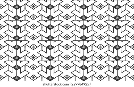 Abstract geometric pattern. for wallpaper wrapping, pattern filling, web background, texture. Vector Illustration.