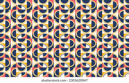 Abstract geometric pattern. for wallpaper wrapping, pattern filling, web background, texture. Vector Illustration.