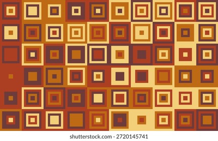 Abstractas patrón geométrico.  Los tonos cálidos y terrosos crean una sensación retro y vintage. Perfecto para fondos de Sitio web, diseño textil o proyectos de marca modernos.