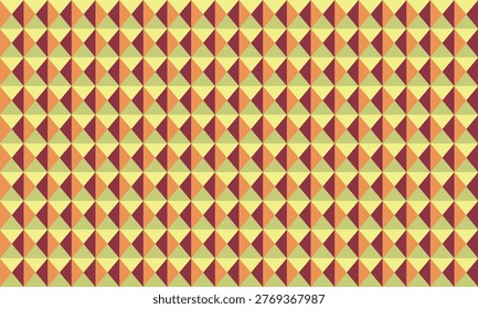 Abstract geometric pattern with warmtoned triangles.  Ideal for backgrounds, textures, website design, and print projects.  Creates a subtle, yet visually interesting effect.