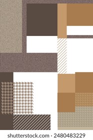 Abstract geometric pattern watercolor handmade texture square stripes triangle polka dots checker board buffalo pattern artwork artistic wallpaper fashion interior design nature retro vintage