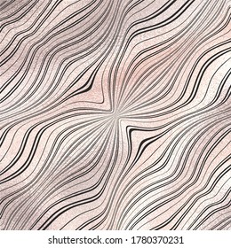 Abstract geometric pattern with wave shape