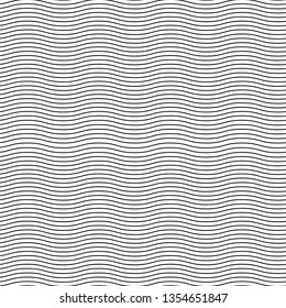 Abstract geometric pattern with wavy lines. Minimal background