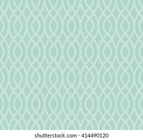 Abstract geometric pattern with wavy lines. A seamless vector background.