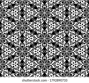 Resumen de patrones geométricos Contorno blanco Dibujo de doodle sin costura Bien para tarjetas creativas y de bienvenida, carteles, volantes, pancartas y cubiertas