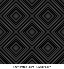 Abstract geometric pattern White contour Seamless doodle Sketch Good for creative and greeting cards, posters, flyers, banners and covers