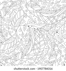 abstract geometric pattern for your coloring book