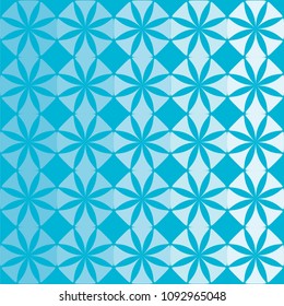 abstract geometric pattern.blue pastel color.