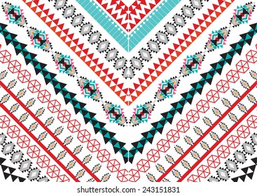 Abstract geometric patterns colorful colors design for background or wallpaper. 