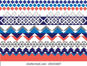 Abstract geometric patterns colorful colors design for background or wallpaper. 