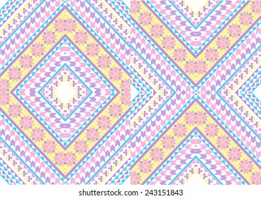 Abstract geometric patterns colorful colors design for background or wallpaper. 