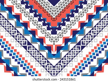 Abstract geometric patterns colorful colors design for background or wallpaper. 