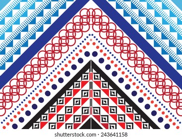 Abstract geometric patterns colorful colors design for background or wallpaper. 