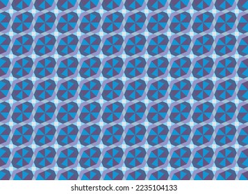 Abstract geometric patterns seamless vector background