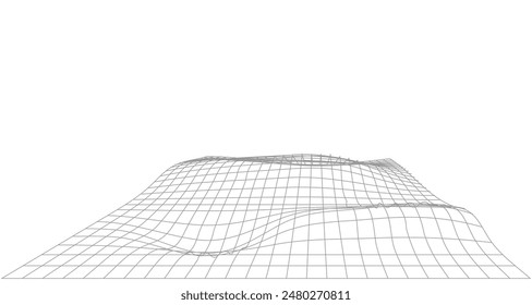 Patrones geométricos Abstractas con ondas sin fisuras y Formas creativas ideales para la ilustración de fondo y Elementos de arte conceptual.