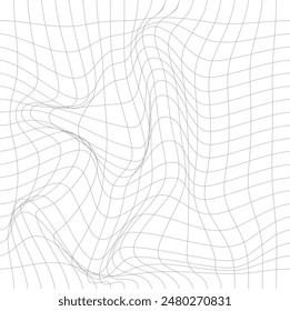 Abstract geometric patterns with abstract shapes and wave lines perfect for digital backgrounds and artistic concept illustration elements.