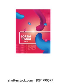 Abstract geometric patterns. Splash color, minimal design, vector illustration. colored backgrounds for posters, covers, cards, brochures, banners. eps.10