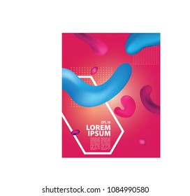 Abstract geometric patterns. Splash color, minimal design, vector illustration. colored backgrounds for posters, covers, cards, brochures, banners. eps.10