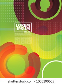 Abstract geometric patterns. Splash color, minimal design, vector illustration. colored backgrounds for posters, covers, cards, brochures, banners. eps.10