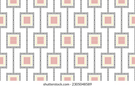 Abstrakte geometrische Muster für Wallpaper-Umhüllung, Musterbefüllung, Web-Hintergrund, Textur. Vektorgrafik.