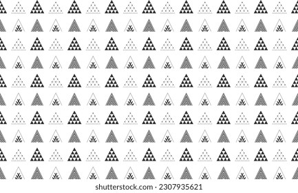 Abstrakte geometrische Muster für Wallpaper-Umhüllung, Musterbefüllung, Web-Hintergrund, Textur. Vektorgrafik.
