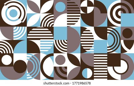 Abstract geometric pattern.Seamless memphis style print design.Vector design simple  lines and shapes mosaic background.