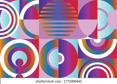 Resumen de patrón geométrico.Diseño de impresión de estilo sin foco.Diseño de vectores líneas simples y forma el fondo de mosaico.