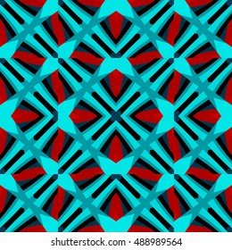 Abstract geometric pattern.Textile printing,web design, Identity, wallpaper.