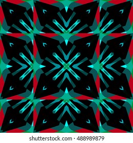 Abstract geometric pattern.Textile printing,web design, Identity, wallpaper.