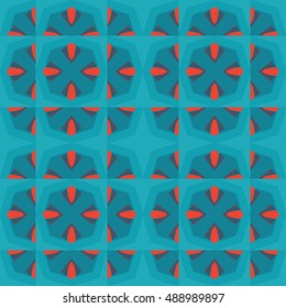 Abstract geometric pattern.Textile printing,web design, Identity, wallpaper.